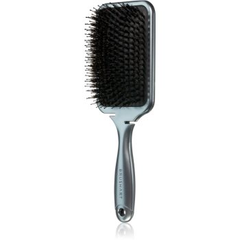 BrushArt Hair Boar bristle paddle hairbrush perie de par cu peri de mistret - imagine 2